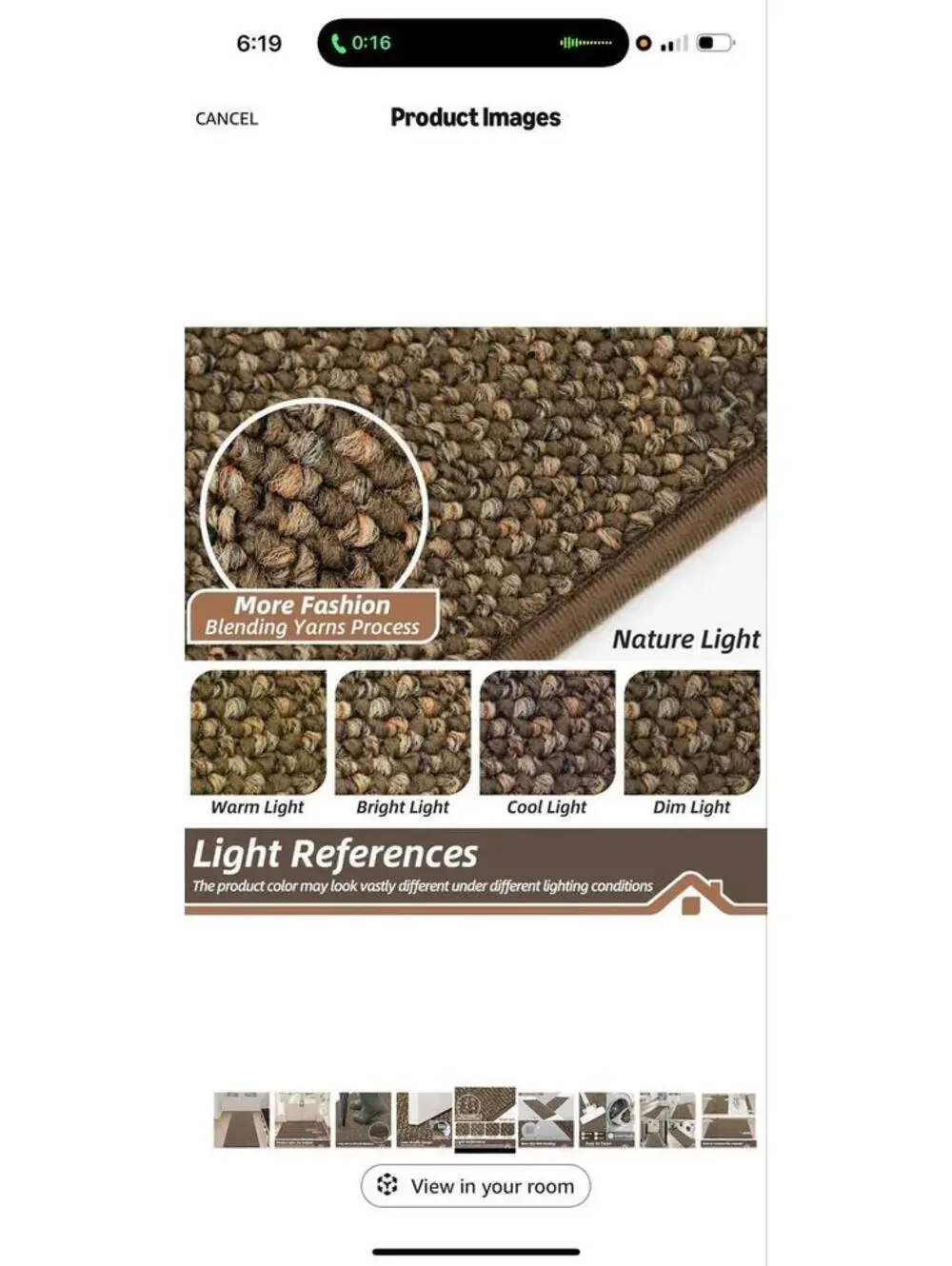 BEQHAUSE Dirt Trapper Door Mat 24